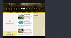 Desktop Screenshot of goldenstones.com